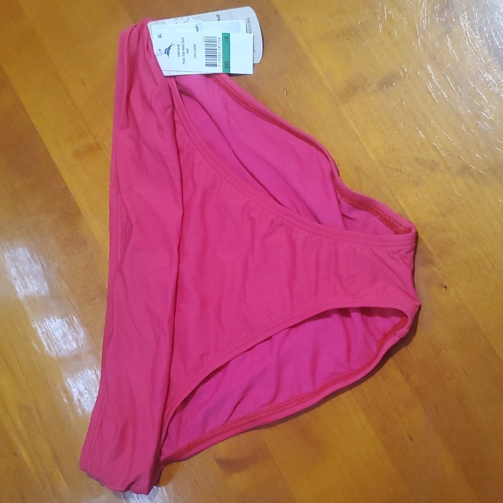 NWT Tommy Bahama Pearl High Waist Sash Bikini Bottom Size L